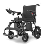 Mobivon Foldable Electric Wheelchair for Adults, Lightweight Carbon Fiber Power Chair with Dual Motor, All-Terrain Design